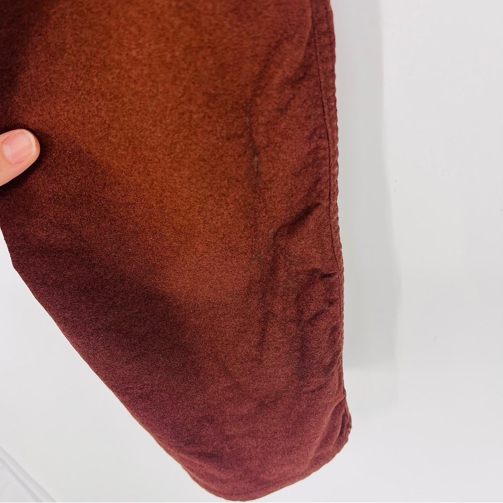 Diesel Brown Faux Leather suede Pants | Vintage Look | Size 32 - Picture 13 of 15